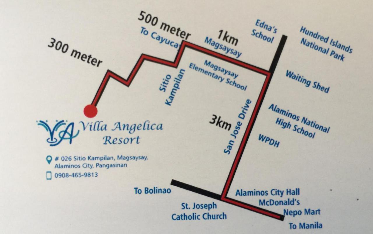 Villa Angelica Resort Alaminos Eksteriør bilde